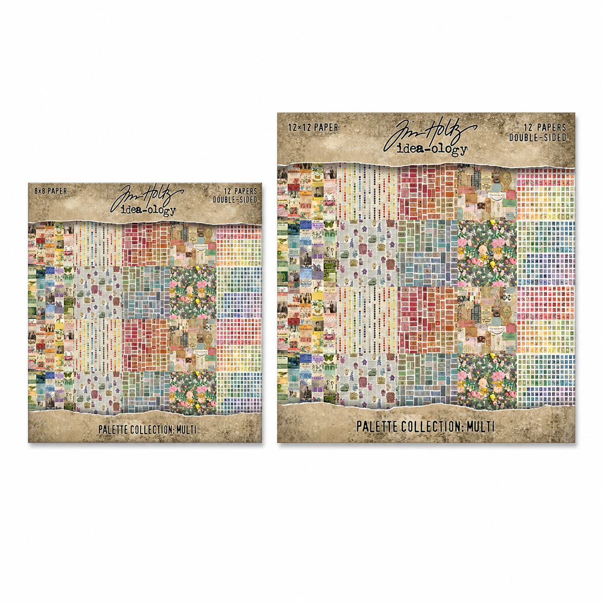 Tim Holtz Idea-ology Palette Papers: Multil Full Collection