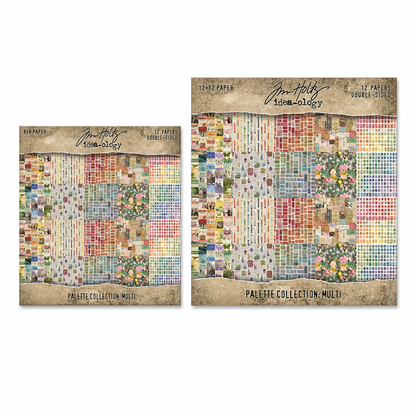 Tim Holtz Idea-ology Palette Papers: Multil Full Collection