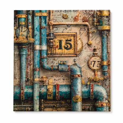 LaBlanche Steampunk Papercrafting Kit - 12 Designer Papers, Tags & Die-Cuts