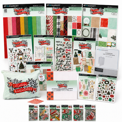 49 & Market Mistletoe and Memories Complete Collection with FREE Tote Bag