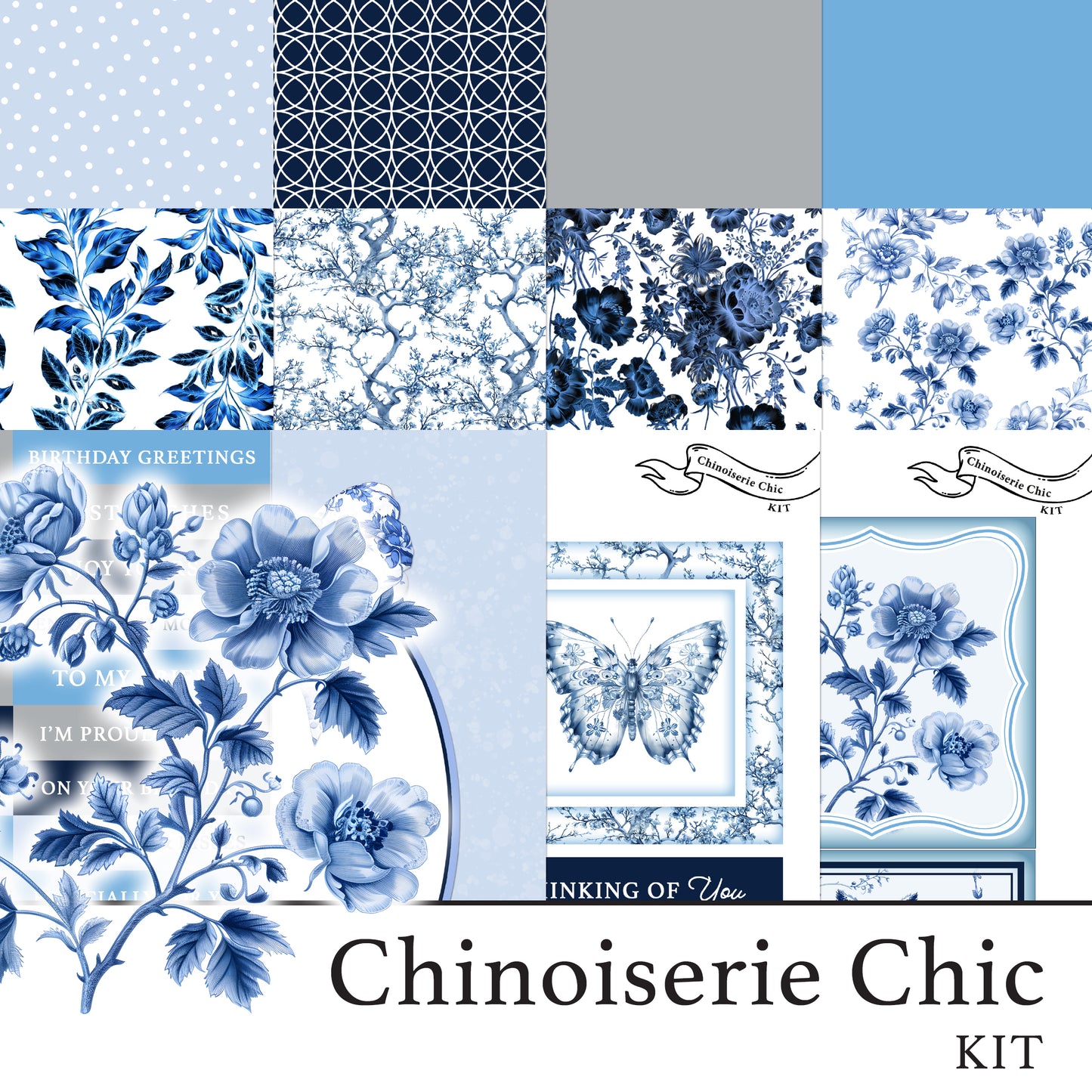 The Crafty Witches Chinoiserie Chic Digital Collection