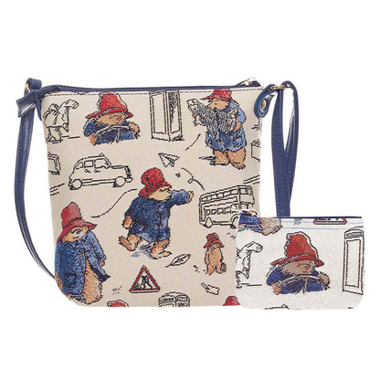 Signare Tapestry Paddington Original Sling Bag with Zip Purse