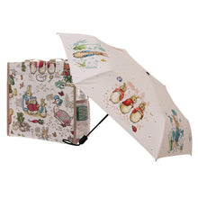 Signare Tapestry Beatrix Potter Peter Rabbit Automatic Umbrella with Shopper Bag