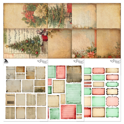 The Crafty Witches Christmas Memories Junk Journal Digital Collection