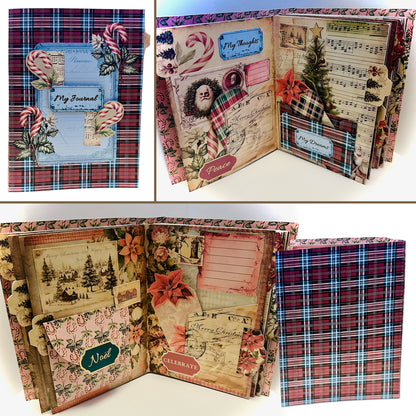The Crafty Witches Christmas Memories Junk Journal Digital Collection