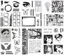Funky Fossil Clear Impressions: The Eclectic Edit 8.5"x11" Transparencies - 6 Sheets