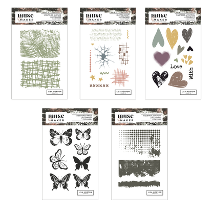 Lisa Horton Crafts Complete Muse & Maker A6 Stamp Set - Release 2