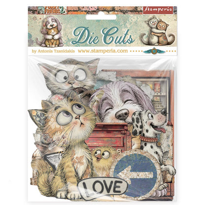 Stamperia Furry Friends 2 Collection