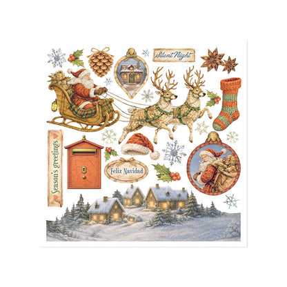 Stamperia Silent Night Rub-on Kit