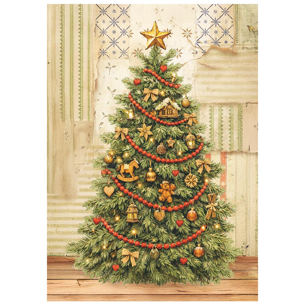 Stamperia Silent Night A6 Mini Rice Paper