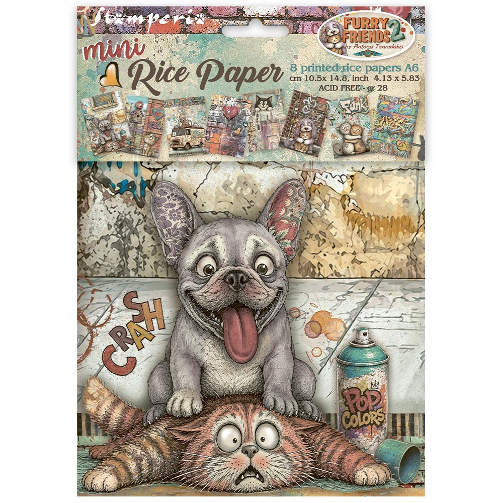 Stamperia Furry Friends 2 Collection