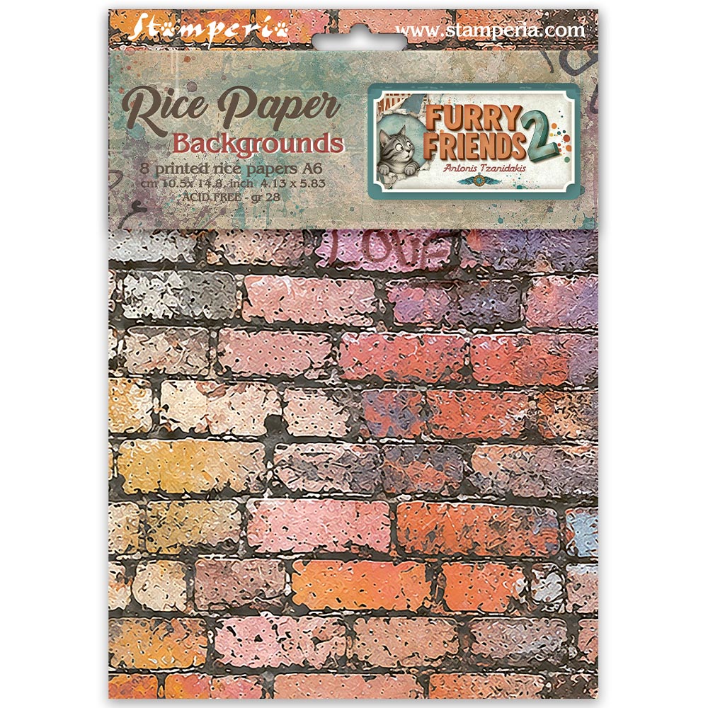 Stamperia Furry Friends 2 Collection