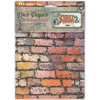 Stamperia Furry Friends 2 Collection