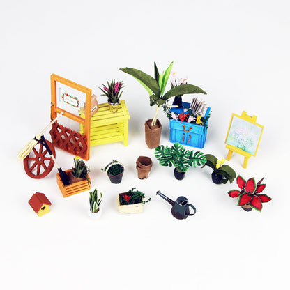 Rolife Cathy’s Flower House - DIY Miniature Dollhouse - DG104
