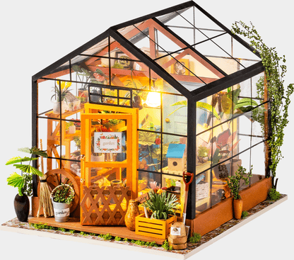Rolife Cathy’s Flower House - DIY Miniature Dollhouse - DG104