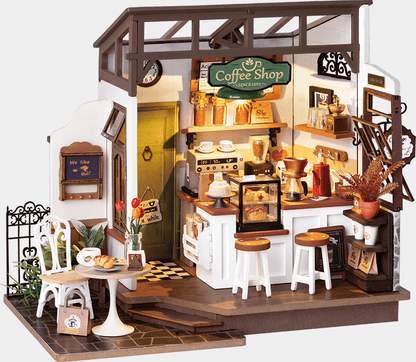Rolife Slow Life Café - DIY Miniature House Kit - DG162