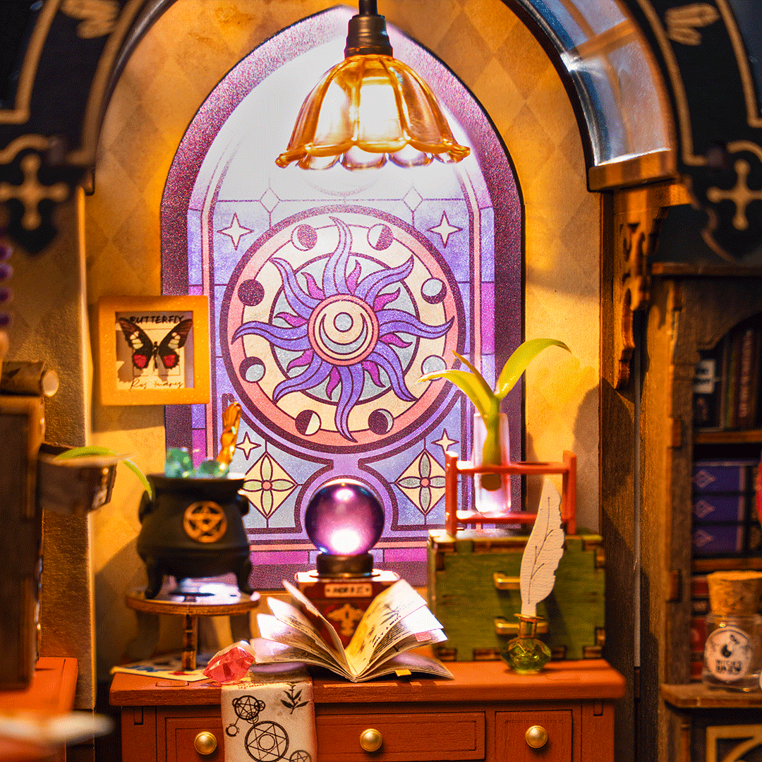 Rolife The Magic Study - DIY Miniature House - DG166