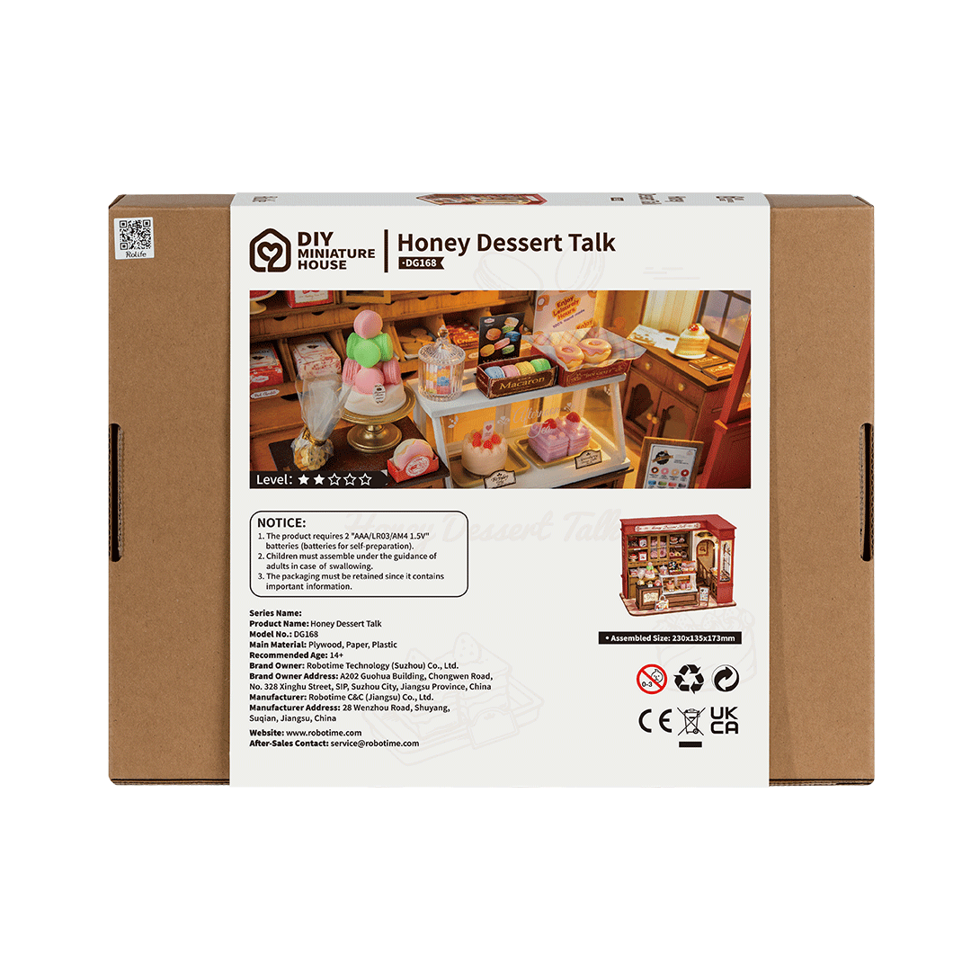 Rolife Honey Dessert Talk - DIY Miniature House - DG168
