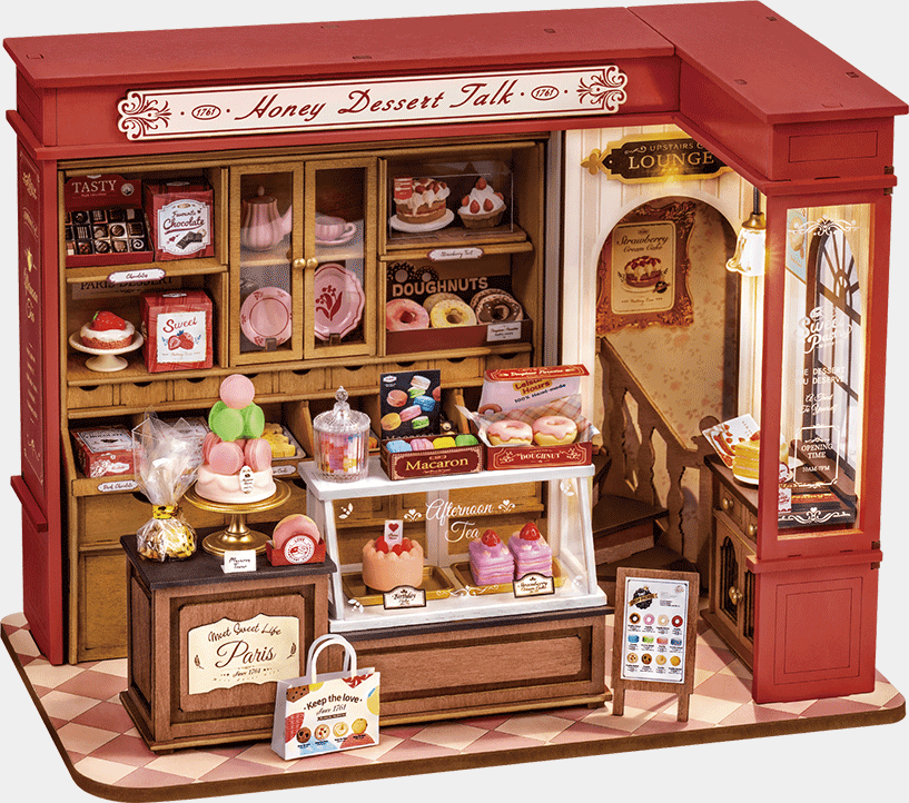 Rolife Honey Dessert Talk - DIY Miniature House - DG168