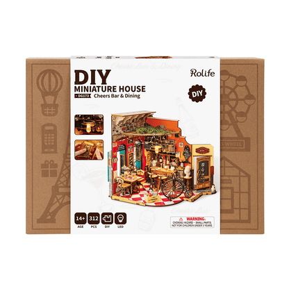 Rolife Cheers Bar & Dining - DIY Miniature House - DG173