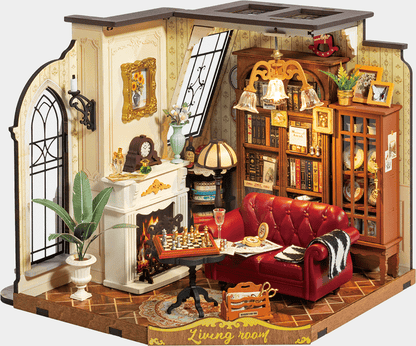 Rolife Catherine’s Living Room - DIY Miniature House - DG175