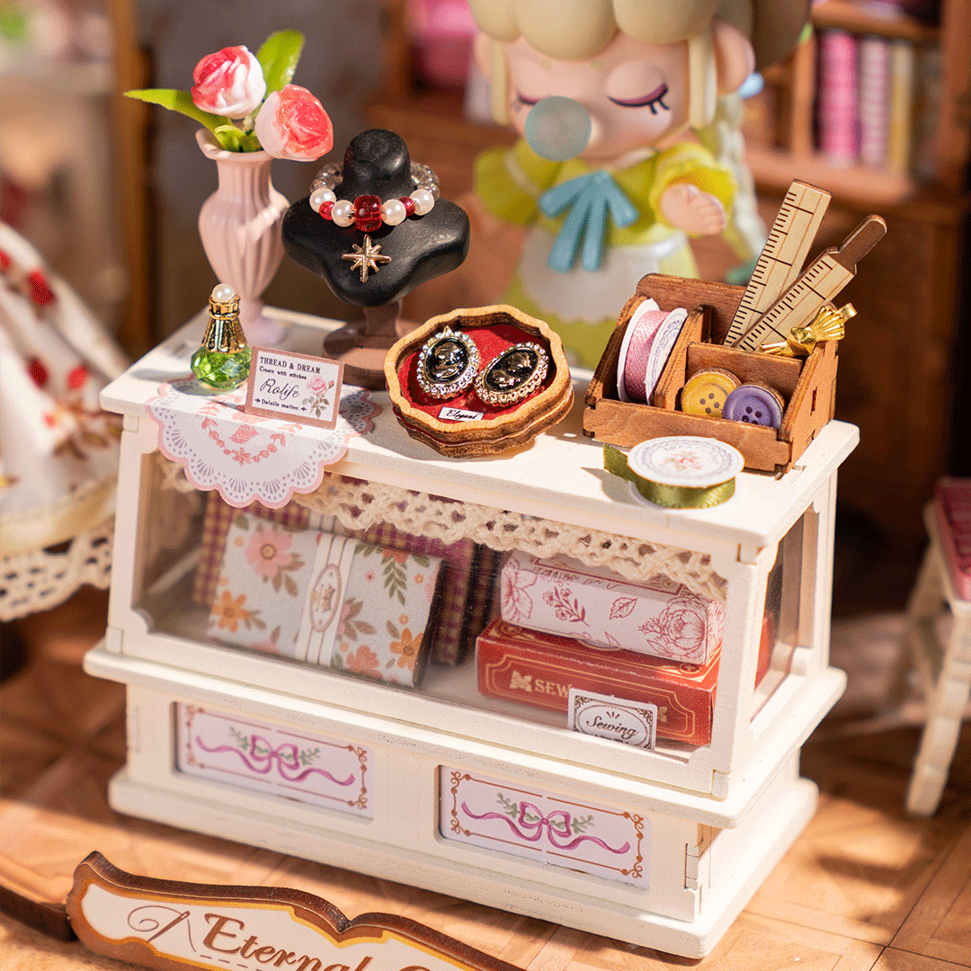 Rolife Elsa’s Tailoring - DIY Miniature House Kit - DG178
