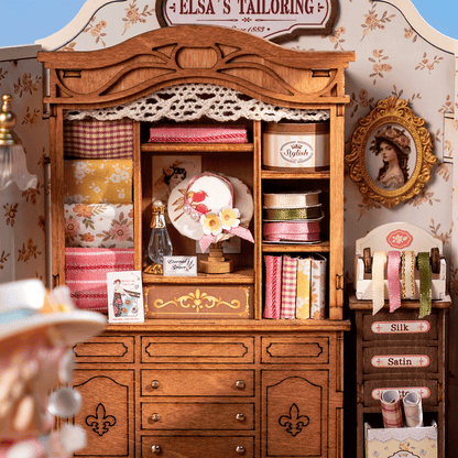 Rolife Elsa’s Tailoring - DIY Miniature House Kit - DG178