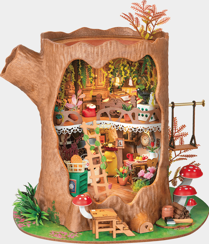 Rolife Fairytale Tree House - DIY Miniature House - DG179