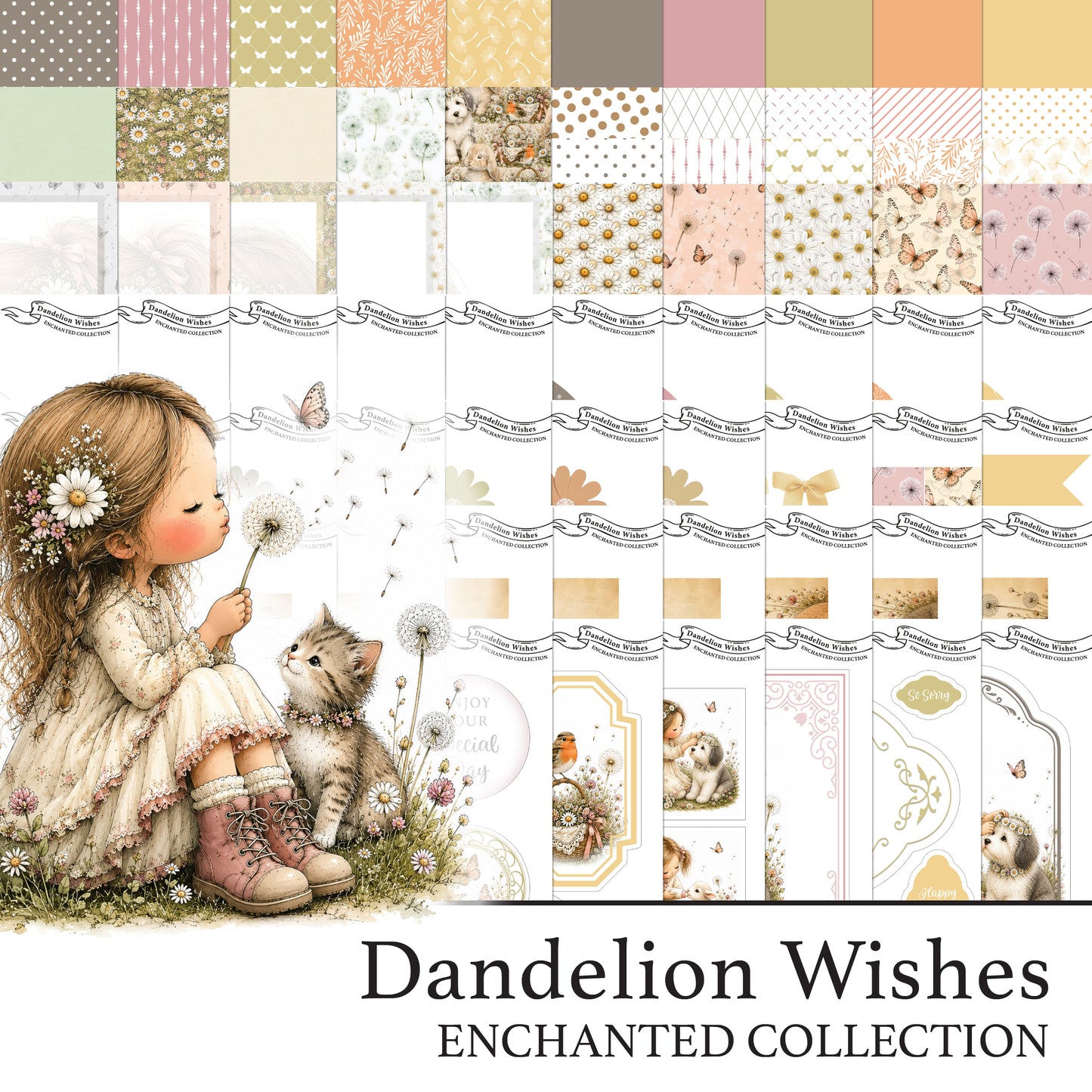 The Crafty Witches Dandelion Wishes Digital Collection