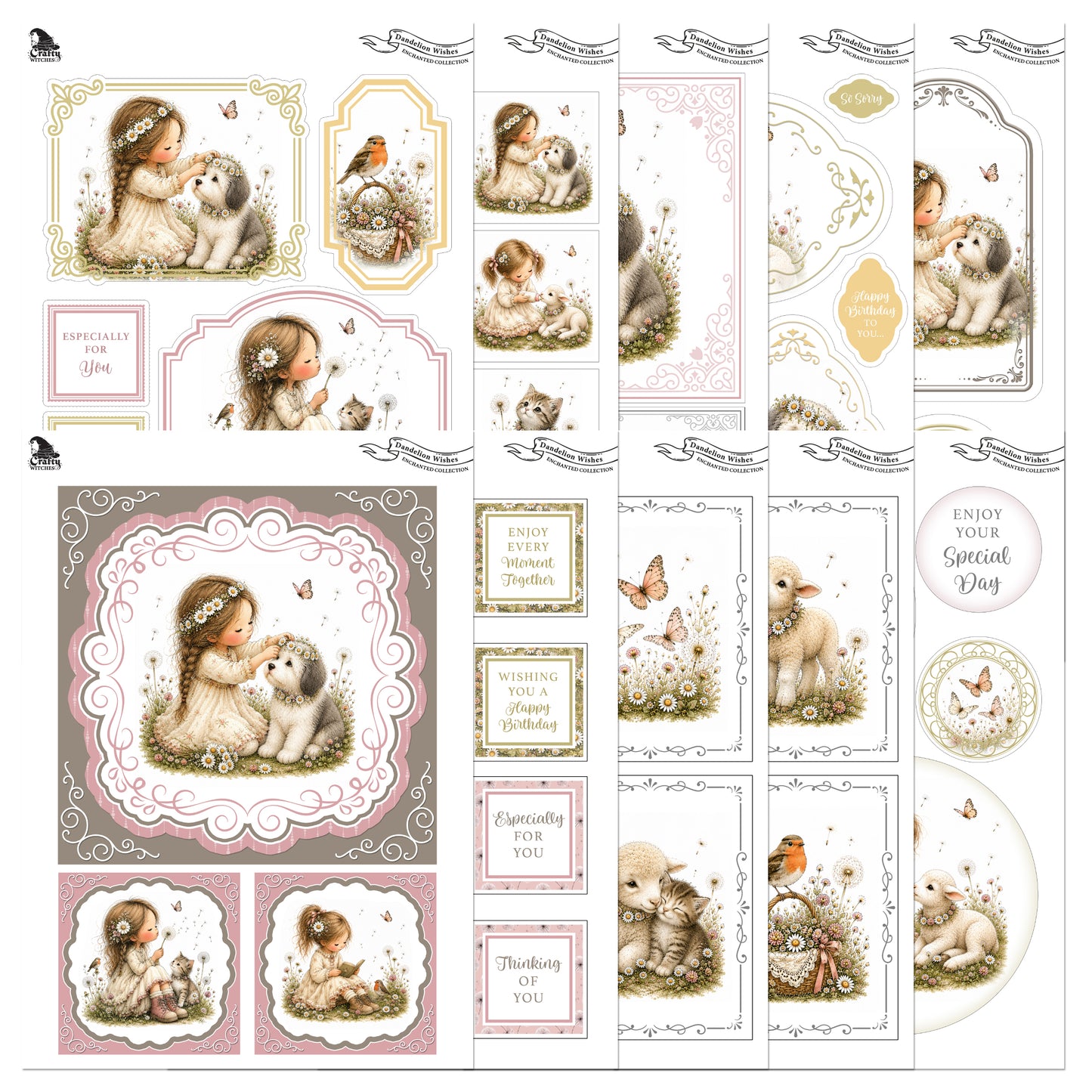 The Crafty Witches Dandelion Wishes Digital Collection