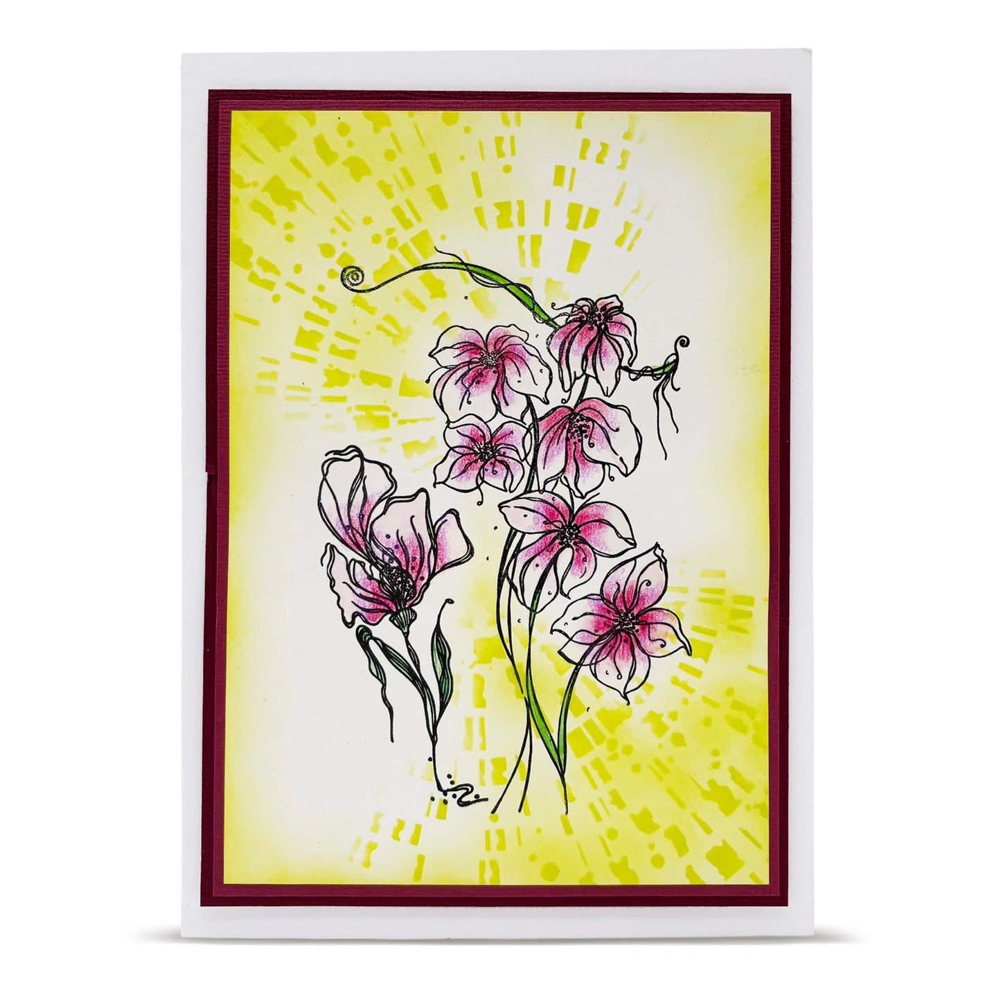 AALL & Create Whispers of Form Soizic Stamps Bundle | 6 Stamp Set Collection #TP-1398 to #TP-1403