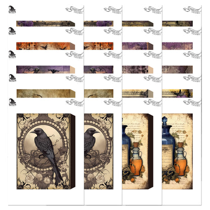 The Crafty Witches Delightfully Spooky Junk Journal Digital Collection