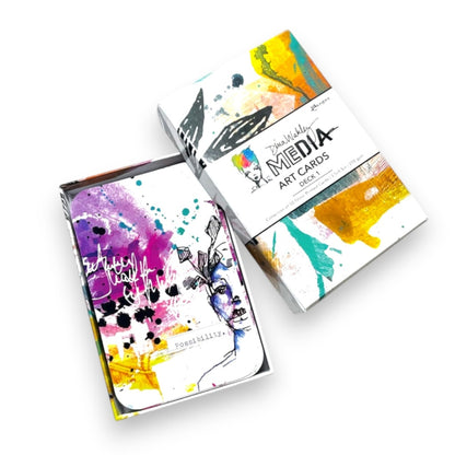 Dina Wakley MEdia Art Cards