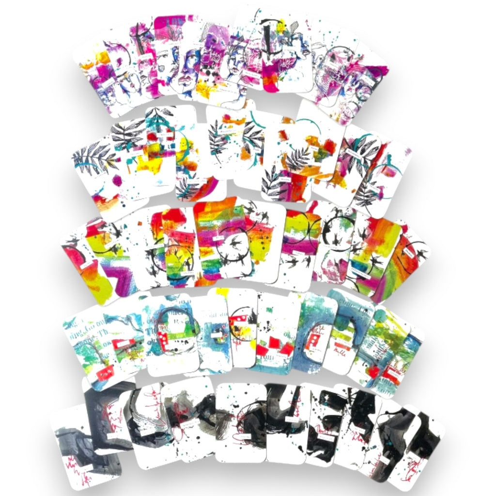 Dina Wakley MEdia Art Cards