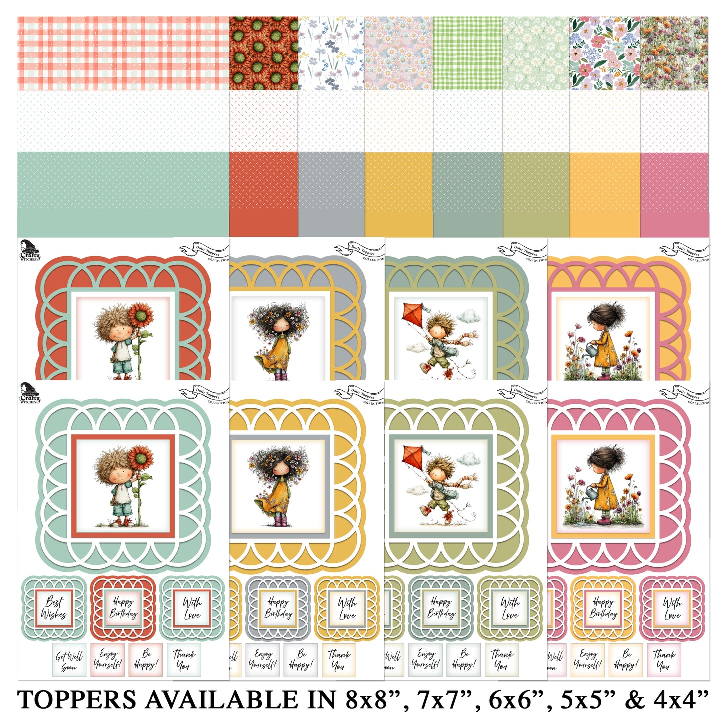 The Crafty Witches Doily Toppers Vol I Digital Collection