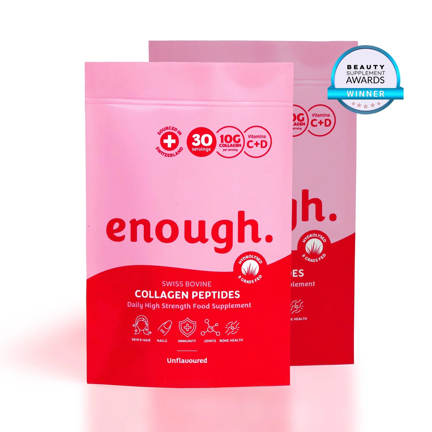 Enough Collagen Powder - 10,000mg - 2 Month Supply