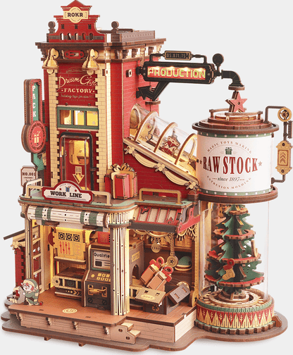 ROKR Dream Gift Factory Wooden Music Box - EAB01