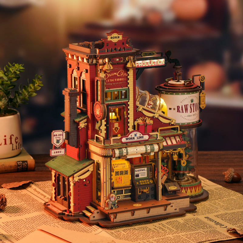 ROKR Dream Gift Factory Wooden Music Box - EAB01