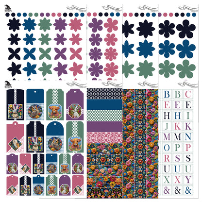 The Crafty Witches Magical Embroidered Nature Digital Bundle