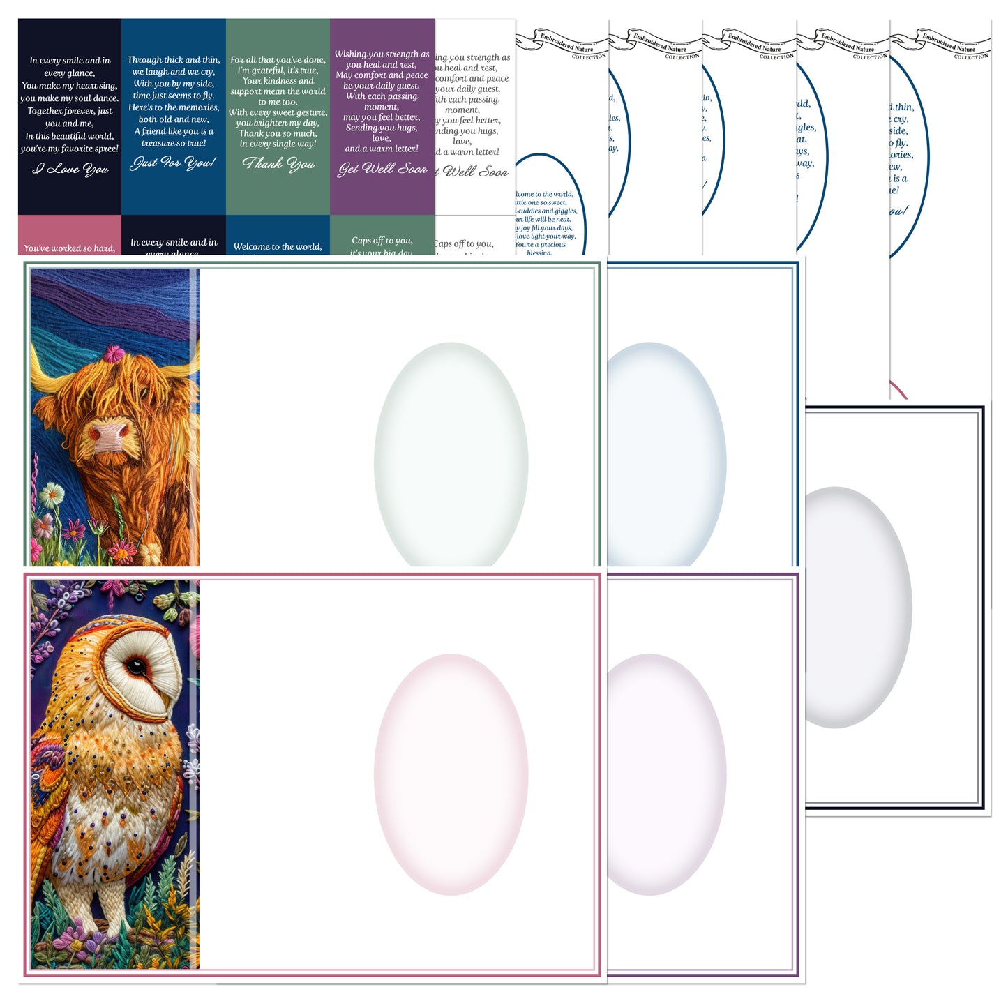 The Crafty Witches Magical Embroidered Nature Digital Bundle