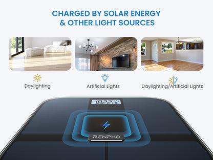 Renpho Smart Solar Body Scales