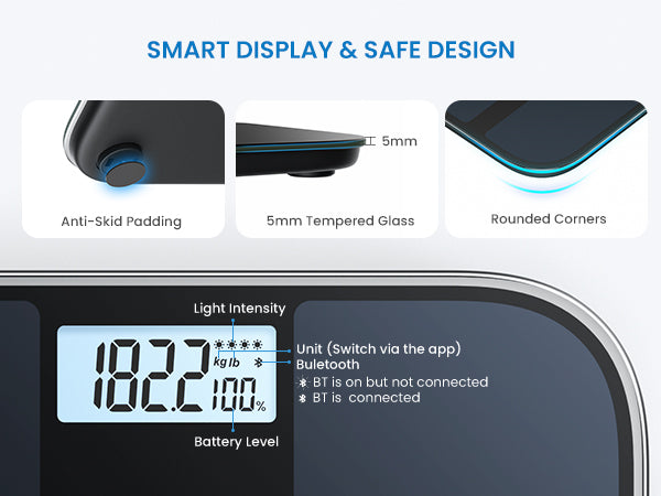 Renpho Smart Solar Body Scales