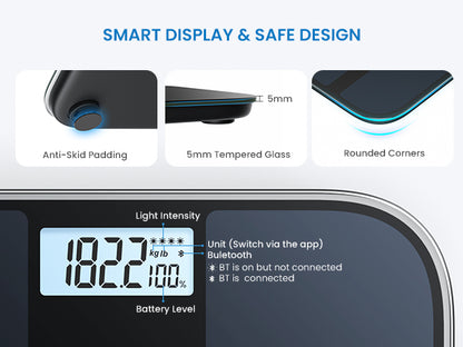 Renpho Smart Solar Body Scales