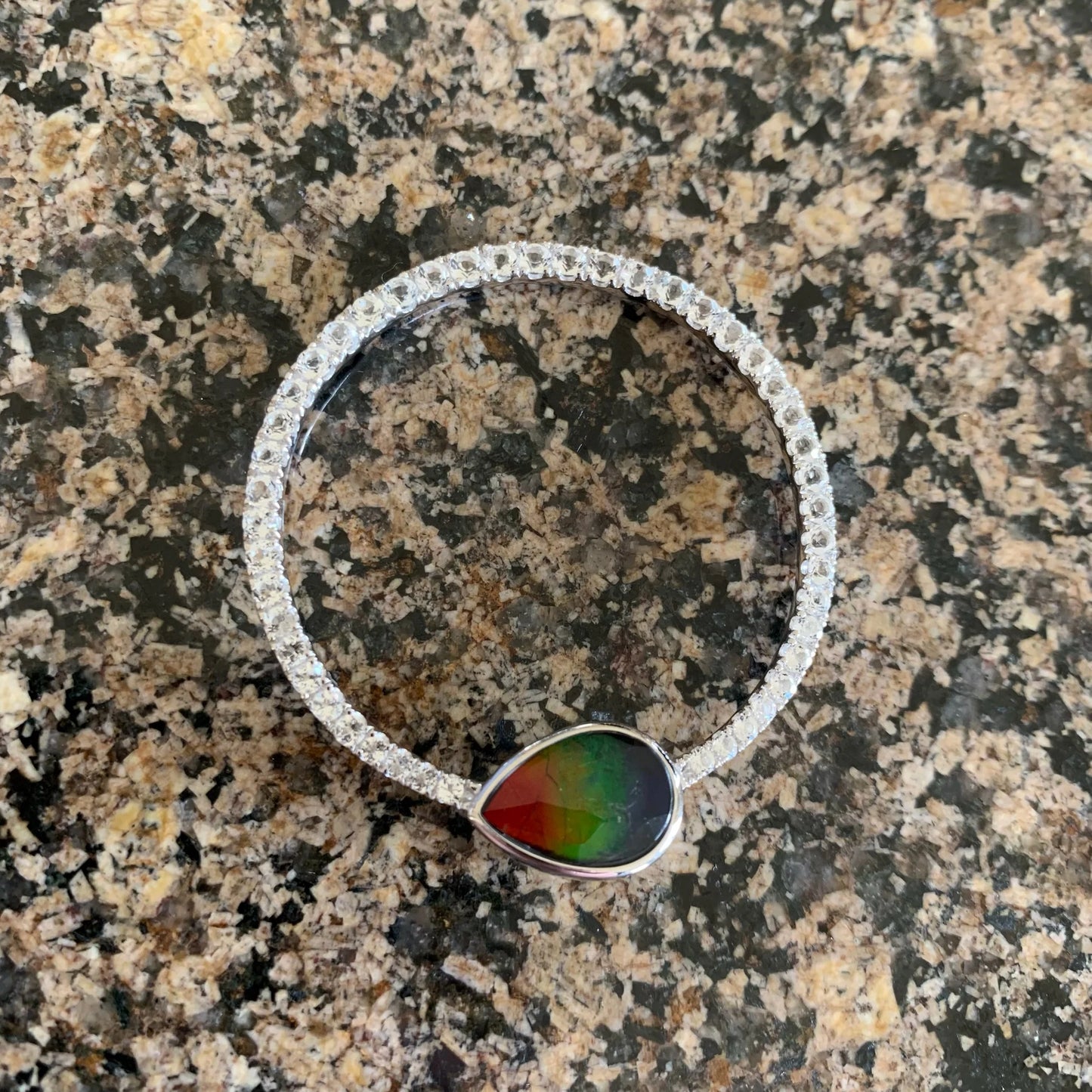 Canadian Ammolite Gems by Kenneth Bradley ‘Elowen’ Pendant