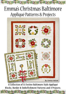 Emma's Christmas Baltimore Applique Book