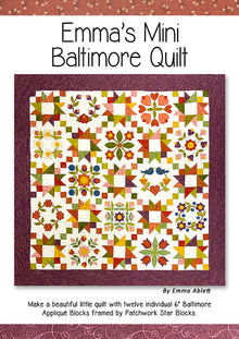 Quilter's Trading Post Emma's Mini Baltimore Quilt Pattern