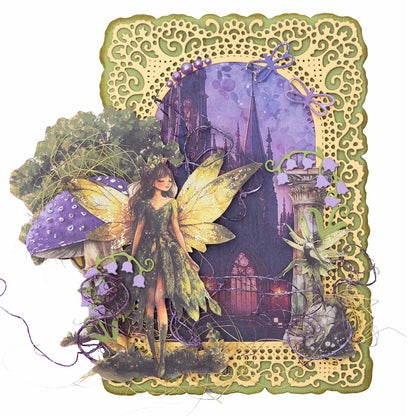 Studio Light Enchanted Fairytale Die-cut Paper Pad Die-cut Elements - 20 Sheets
