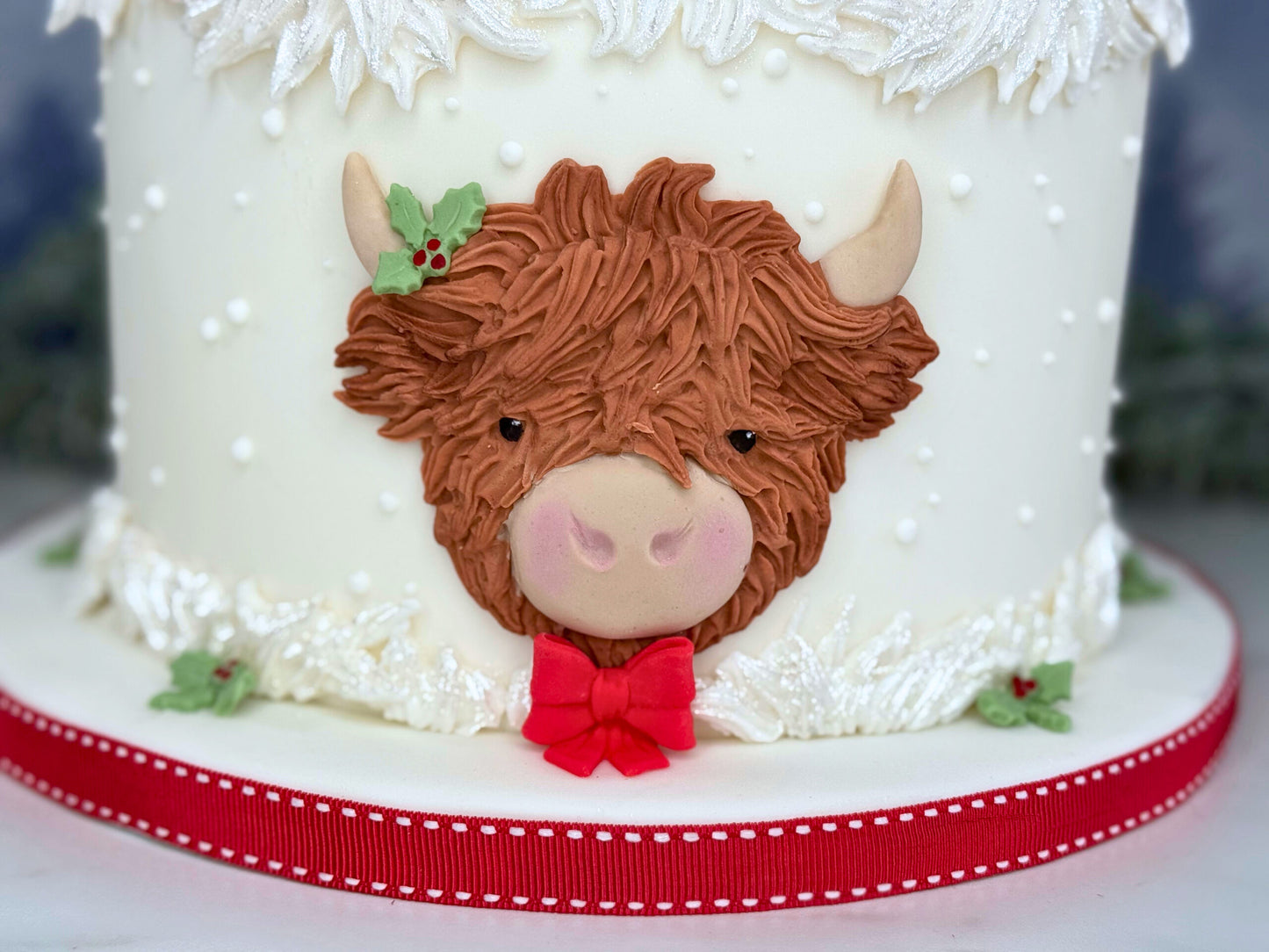 Karen Davies Sugarcraft Highland Cow Silicone Mould