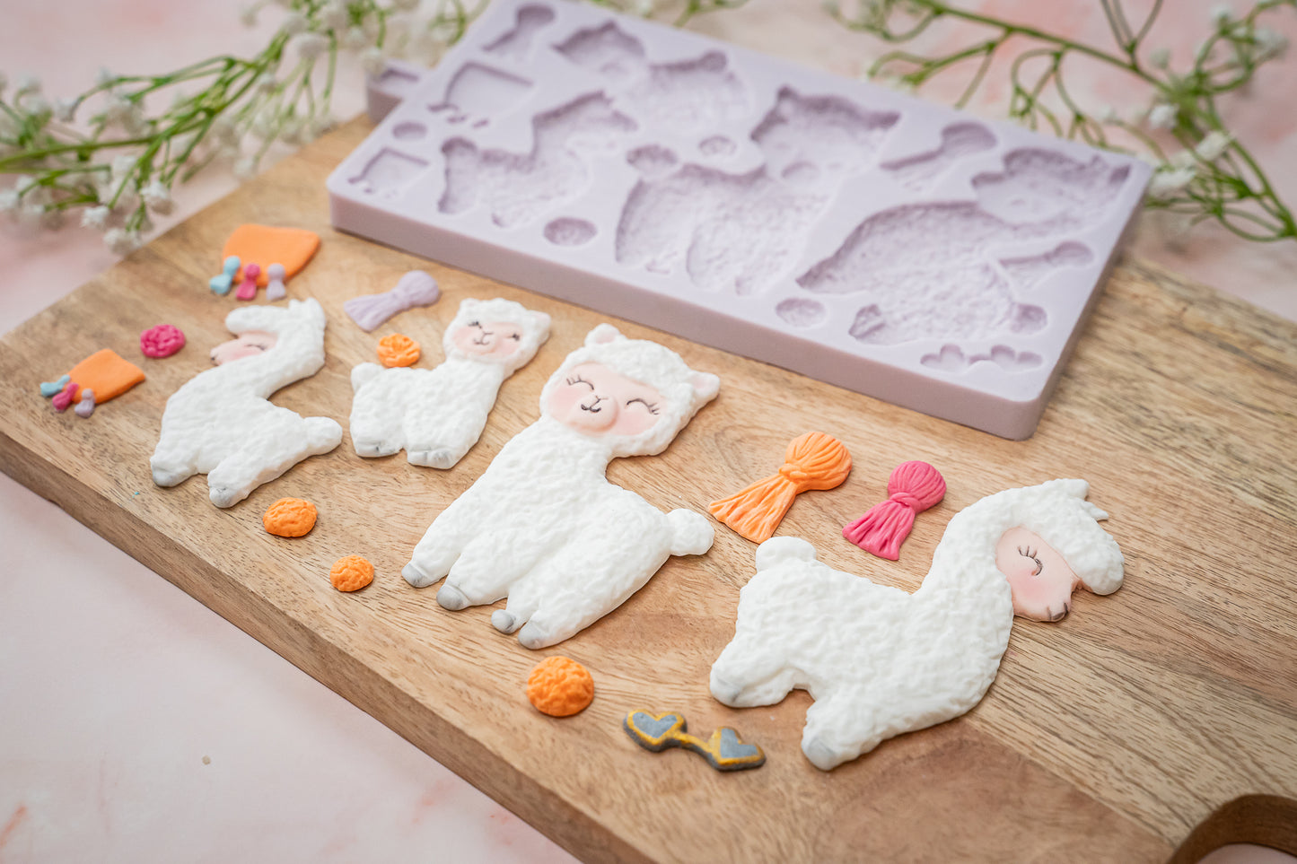 Karen Davies Sugarcraft Alpaca Silicone Mould