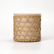 French Connection Woven Detail Luxury Candle 425g - Over 55 hours burn time